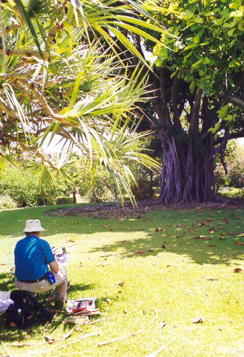 Painting the Banyan